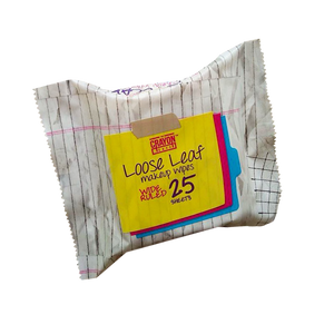 Loose Leaf Makeup Wipes