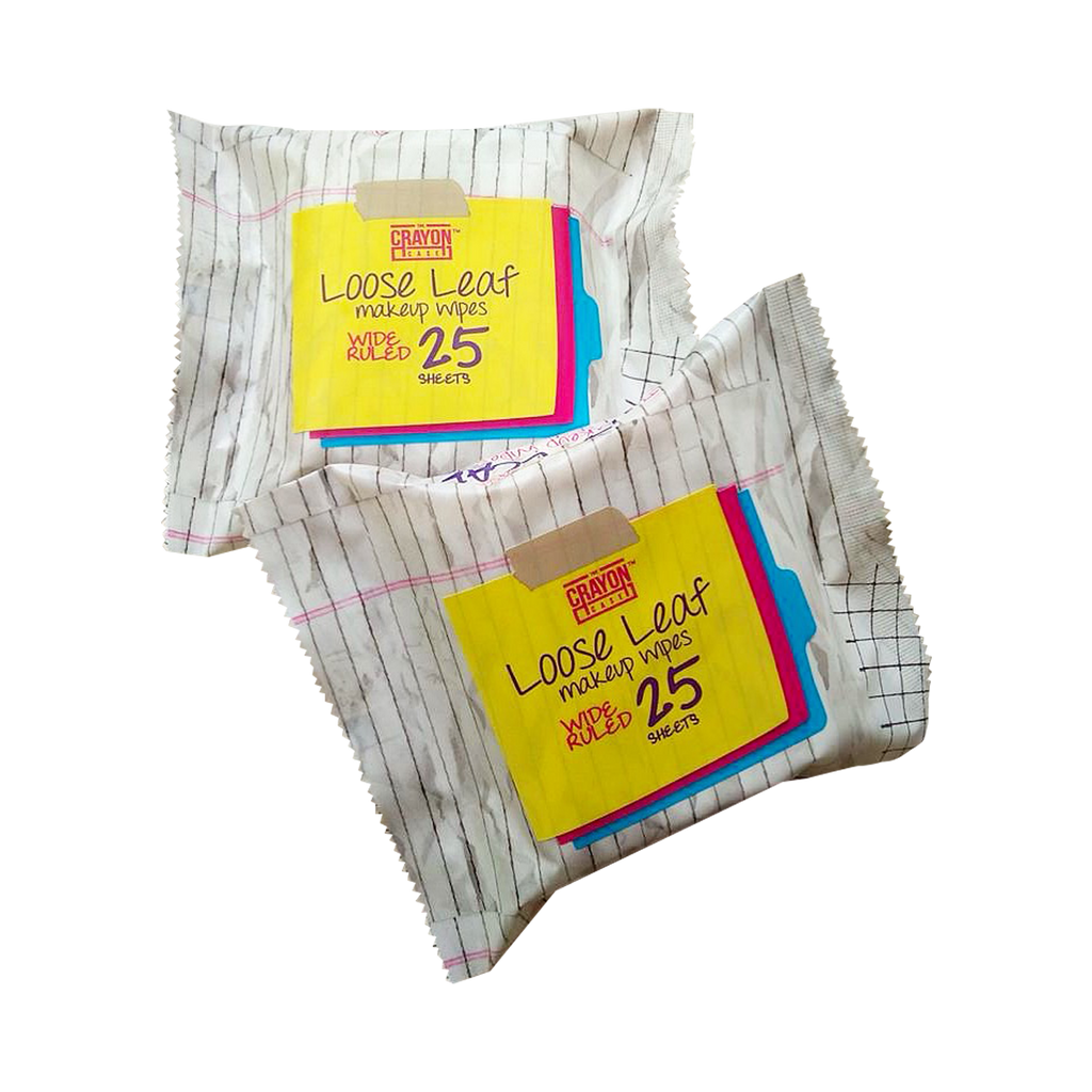 Loose Leaf Makeup Wipes