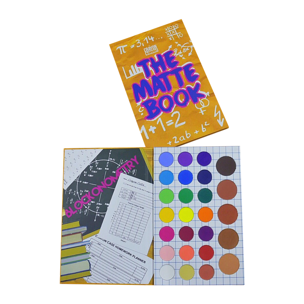 The Matte Book Cosmetic Palette by THE CRAYON CASE