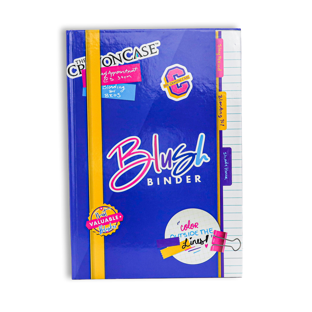Blush 1 Pocket Binder, Binders and Filing